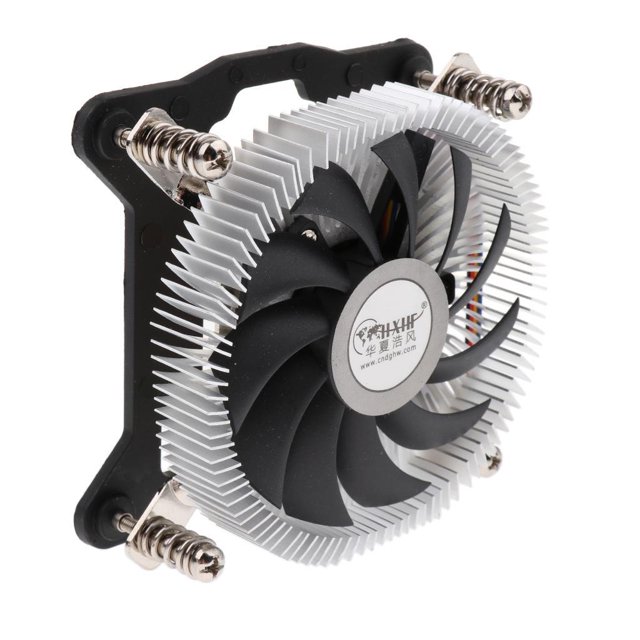 Disipadores de calor del ventilador de enfriamiento de la CPU del ordenador de aluminio 8cm para Intel 115 1151 Sunnimix Enfriador de CPU de aluminio