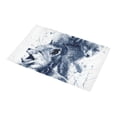 thumbnail image 3 of MKHERT Little fox Doormat Non-slip Bath Mat Floor Mat 30x18 inch, 3 of 3