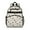 White Highland Cow-2, variant on White Highland Cow Leaf Pattern Backpack for School,Cute School Bag,Schoolbag with Adjustable Shoulder Straps & Padded Back,15.25"x11.5"x5.25"