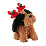 Holiday Time Singing & Dancing Puppy, Brown