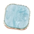 thumbnail image 3 of dianhelloya Ring Nail Coloring Palette Imitation Shell Easy to Use Beautiful Colors Manicure Tool Coloring Palette Blue B, 3 of 8
