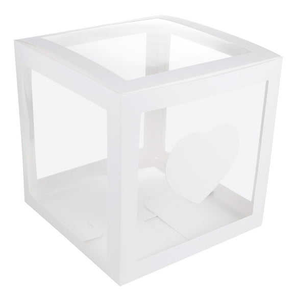 Masteelf Clear Balloons Case Decorative Transparent Blocks Boxes Baby