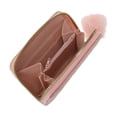 thumbnail image 3 of Unique Bargains 1 Pc Coin Purse Wallet Portable Diagonal Stitching And Plush Balls Coin Purse Pouch Pink, 3 of 5