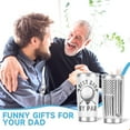 thumbnail image 2 of Gifts for Dad from Daughter Son Kids, Birthday Father''s Day Gifts for Father, Best Dad Ever Tumbler Stainless Steel, Funny Gift Favorite Child Colorful Coffee Drinking Cup 20oz with Straws, Black, 2 of 6