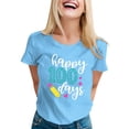 thumbnail image 1 of Liquidation! T-shirts Graphiques Uooqdmx, T-Shirt 100 Jours d'École, T-Shirts de Rentrée Scolaire, T-Shirt 100 Jours d'École T-Shirts d'Enseignant Joyeux 100e Jour, T-Shirts d'Enseignant, Bleu m, 1 of 5