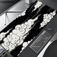 thumbnail image 1 of Alfombrilla de ratón para juegos en blanco y negro, alfombrilla de ratón grande XXL 900x400, Alfombra de ratón artística, alfombrilla de escritorio extendida LIUWENJING unisex, 1 of 2