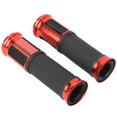 thumbnail image 3 of 1 Pair Alloy Anti skid Motorcycle Handlebar Hand Grips Modification Accessory (Red), 3 of 11