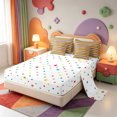 thumbnail image 3 of Erosebridal Aesthetic Abstract Lines 7-Piece Twin Bedding,Modern Stripes Bedding Comforter Set,Polkadot Reversible, 3 of 7