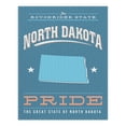 thumbnail image 2 of North Dakota State Pride, Blue and Orange (1000 Piece Puzzle, Size 19x27, Challenging Jigsaw Puzzle for Adults and Family, Made in USA), 2 of 4