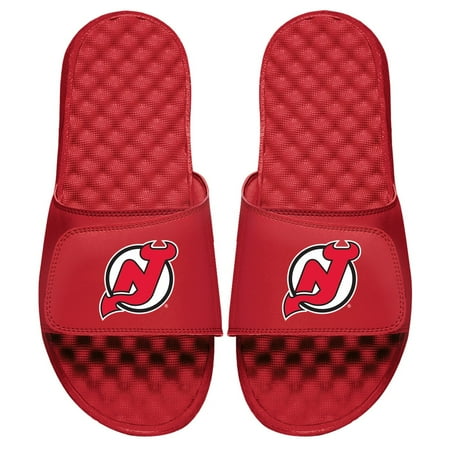 

Men s ISlide Red New Jersey Devils Primary Logo Slide Sandals