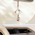 thumbnail image 5 of COM1950s 1 Pcs Tree of Life Car Mirror Hanging Accessories,7 Chakra Crystals and Healing Stones Seven-Colored Stone Car Ornaments Good Luck Wall Decor,8.26In, 5 of 9