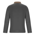 thumbnail image 5 of Lightweight Long Sleeve Tops Men Dress Pullover Shirts for Men Men Pullover Quarter Zip Mens Sweatshirts Crewneck Tall Mens Crewneck Sweatshirts, 5 of 5