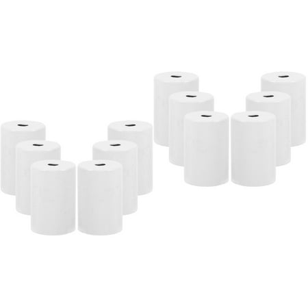 

12 pcs Metal Pendant Fixture Lamp Finial E27 Decorative Lamp Finial Fixture Replacement