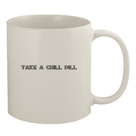 

Take A Chill Pill - 11oz Ceramic White Coffee Mug White