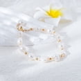 thumbnail image 2 of Lsnesstla Freshwater Pearl Bracelets for Women Handmade Freshwater Beaded Bracelet Natural Pearl Bead Bracelet Jewelry Gift for Wife Mother Daughter, 2 of 4