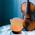 thumbnail image 4 of Rose Shape Himalay Lamp Himalay Lamp With Dimmer - Al Natura And Handcrafted Rela  Refreshing Light  USB Powered Light, 4 of 6