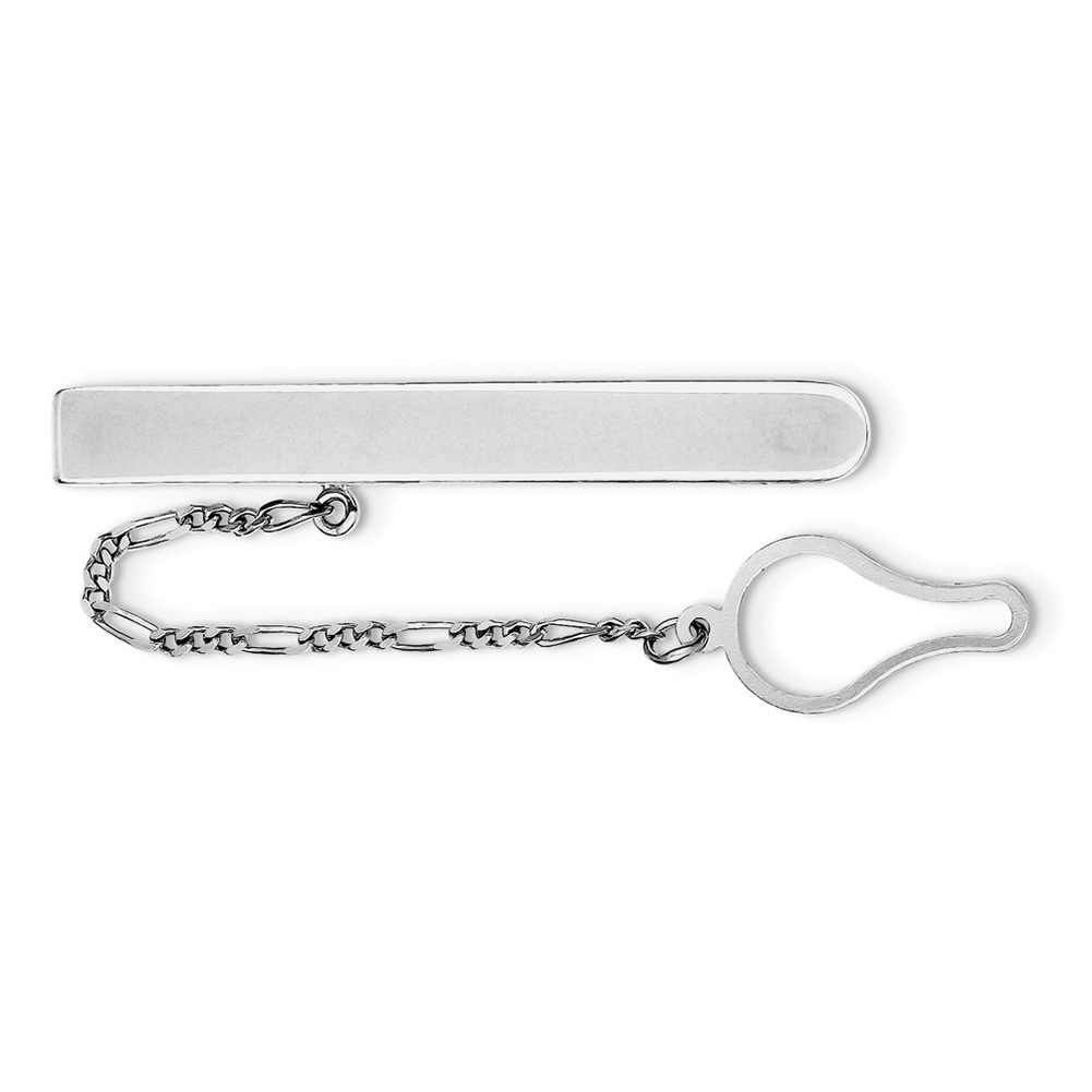 Lex /& Lu Sterling Silver w//Rhodium Circle Cuff Links