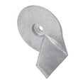thumbnail image 1 of 822157T2, Direct Replacement Stern Drive Using Trim Tab Anode Zinc Alloy Trim Tab Seawater Resistant  For Mariner Force 25-50  2 4 Stroke, 1 of 8