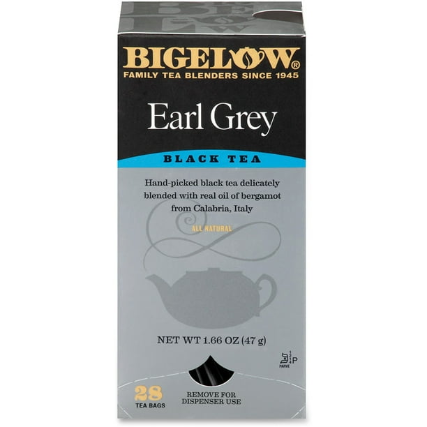 Bigelow, BTC10348, Earl Grey Black Tea Bags, 28 / Box