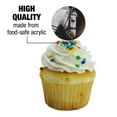 thumbnail image 3 of Beautiful White Horse Reins Tack Harness Cupcake Picks Toppers Decoration Set of 6, 3 of 7