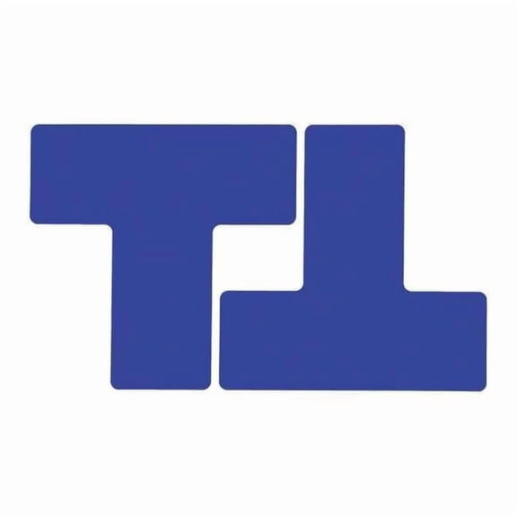 Brady Floor Tape,Blue,3 inx8 in,T,PK20 104450