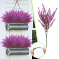 thumbnail image 2 of Tyeign Artificial Flowers Clearance Artificial Decorative Fake Flowers Simulation Flowers Artificial Flowers Lavender Flowers Single Color 1Pc Rose Red, Household Imitation Clearance Sale, 2 of 8