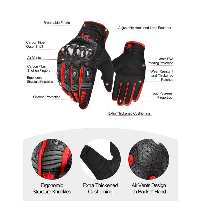 Motorbike hand gloves sale