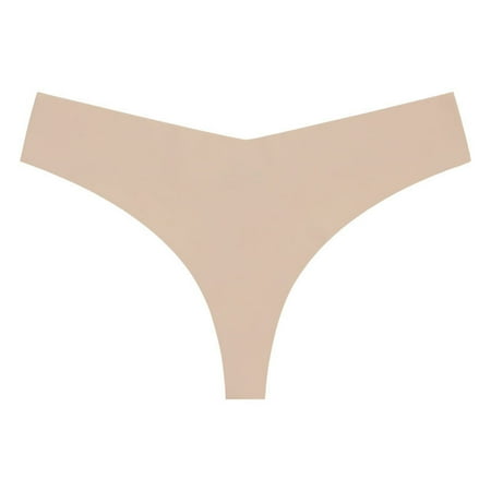 

ZMHEGW Womens Underwear Traceless Sports Fitness Thong T Pants Low Waist Breathable Quick Dry Underpants Sense Random Cut Women s Crotchless Panties