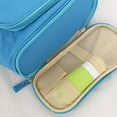 thumbnail image 3 of Bolsa de almacenamiento con gancho de viaje, bolsa de cosméticos portátil de tres aperturas, 3 of 5