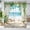Bronze, variant on Ocean Sunrise Hawaiian Palm Bible Verse Shower Curtain, Waterproof
