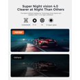 thumbnail image 4 of OVAMAN K600 4k Dash Cam Front and Rear, 3.59" IPS Screen, Built-in GPS 5G WiFi Dash Camera for Cars with App, UHD 2160P Night Vision Free 64G SD Card, 170, 4 of 9