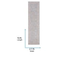 thumbnail image 4 of Livabliss Area Rugs for Living Room, 3x10 Avant Garde Traditional Taupe Runner Rug, Bedroom Dining Room Home Decor Stain Resistant Carpet (2'7" x 10' Runner), 4 of 5