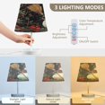 thumbnail image 4 of BZSMCE Table Lamp Creative Scarf Winter Snowman Simple Pattern Night Light, 4 of 8