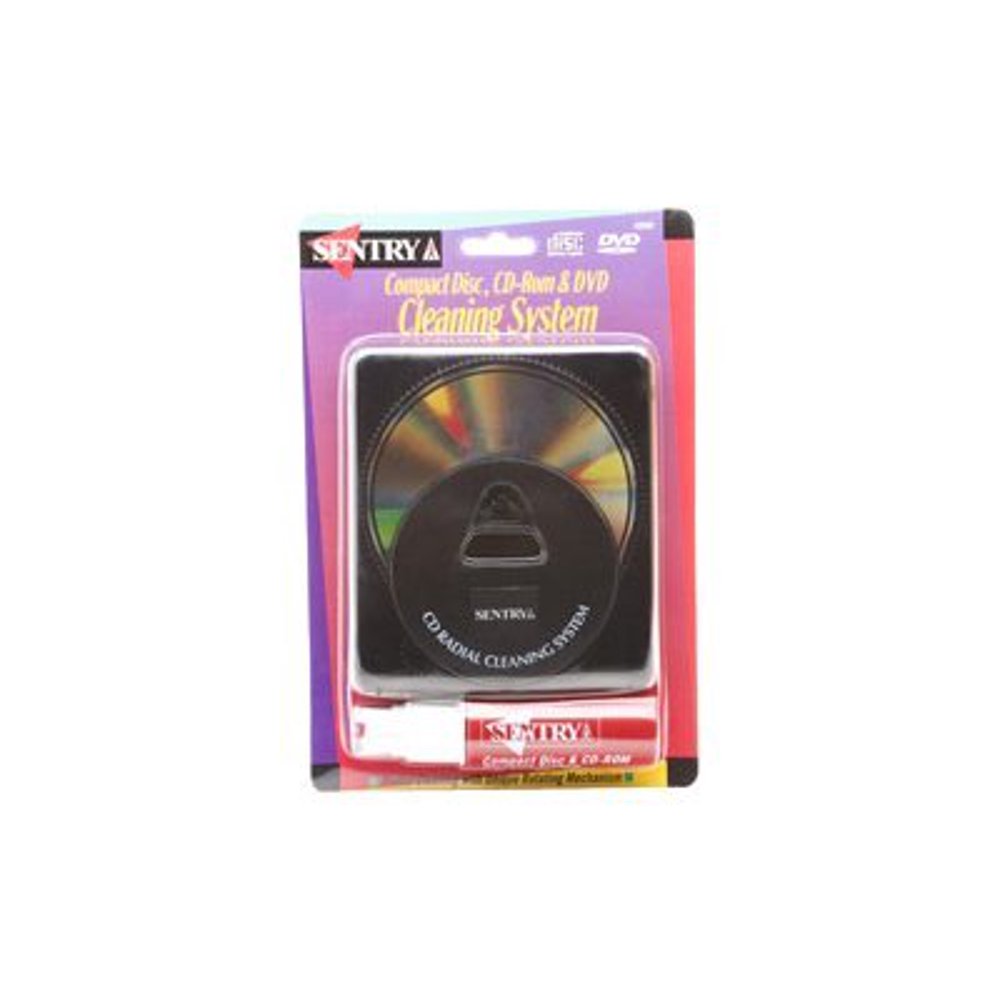 Sentry Deluxe Compact Disc Cleaner CD003 CD disk cleaner Walmart