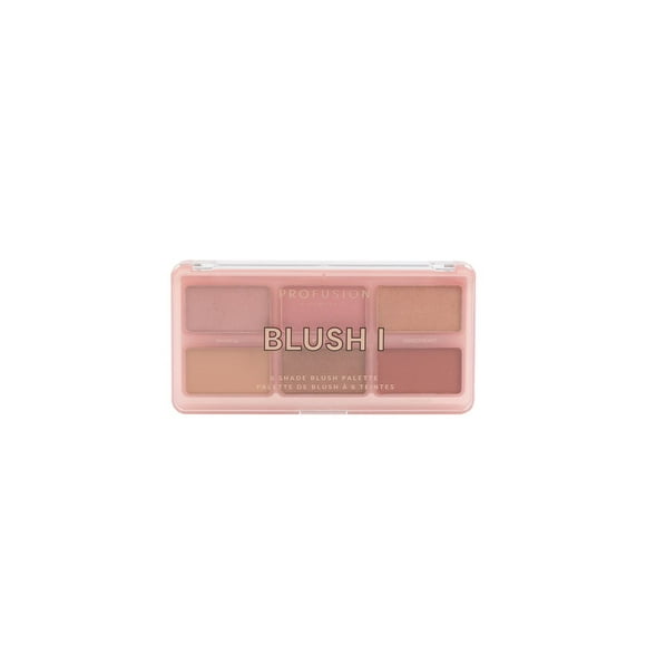 Profusion Cosmetics | Palette de blush visage 6 teintes