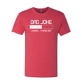 thumbnail image 2 of Wild Bobby,Dad Joke Loading Hilarious Funny Dad Granpa Daddy, Father's Day, Men Premium Tri Blend Tees, Vintage Red, X-Large, 2 of 3