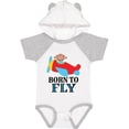 thumbnail image 3 of Inktastic Boys Future Pilot Monkey Airplane Boys Baby Bodysuit, 3 of 5