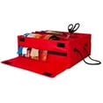 thumbnail image 4 of Santa's Bags Ribbon Storage Box - RED, 4 of 11