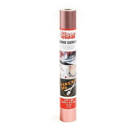 UPC: 0852886007617 | Siser MIEWE11-83644 11.8 x 36 in. Easy Weed Electric HTV Vinyl Roll Rose Gold
