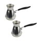 thumbnail image 3 of Cafetera turca 2x Cafetera Turca Cafetera Estufa 350ml 500ml Magideal Cafetera turca, 3 of 7