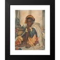 thumbnail image 2 of Léon Herbo 14x18 Black Modern Framed Museum Art Print Titled - The Young Orange Seller, 2 of 5