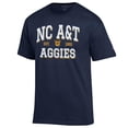 thumbnail image 2 of Men's Champion Navy North Carolina A&T Aggies Est. Date Jersey T-Shirt, 2 of 3