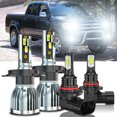 thumbnail image 1 of Compatible for Toyota Tundra 2000-2006 Combo LED Headlight Bulb Fog Light 4x 6000K White, 1 of 12