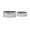 Silver, variant on Ceramic Vase Set Of Two In Metallic Finish-7.00"H