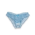 thumbnail image 3 of Milanblocks Gingham Sheer Blue Coquette Panty 2XL, 3 of 5