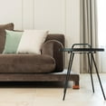 thumbnail image 2 of WHAMVOX 2Pcs Furniture Height Increasing Pad Brown Plastic for Floor Protection Sofa Use, 2 of 5