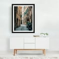 thumbnail image 2 of Narrow Vicolo di Montevecchio - Rome Lazio Italy Photography Black Framed Wall Art Print 30 x 40 inches, 2 of 3
