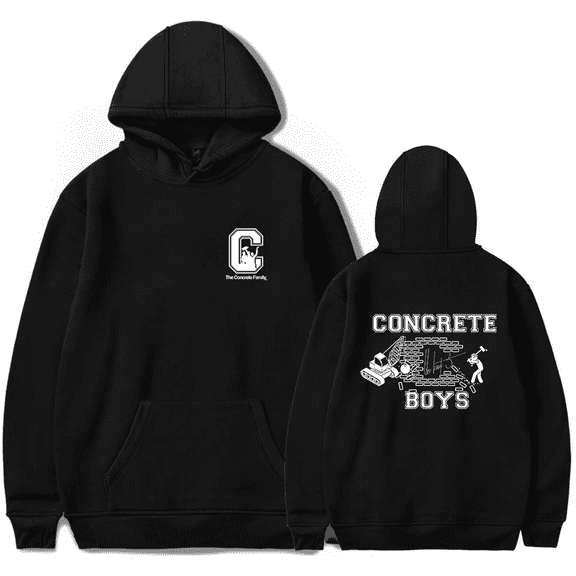 Lil Yachty Concrete Boys Merch The Concrete Family Hoodie Pullover Hooded Sweatshirt Fashion Cool Unisex Long Sleeve Streetshirt Top Hoodies