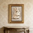thumbnail image 1 of Classical Wall Art – Solid Wood Frame, 25x20cm Easter Theme with Cute Bunny Design, Charming Spring Home Decor, Timeless Charm for Any Room, 1PC, 1 of 6