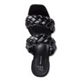 thumbnail image 4 of Time and Tru Women's City Braided Heel Sandals, 4 of 5